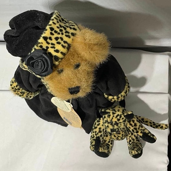Collectible Boyd’s Bears Bailey & Friends #9119 Leopard Cheetah Print Vintage - Picture 5 of 12